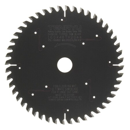 Tenryu 160mm Plunge-Cut Saw Blade 48T for FESTOOL TS55 PSL-16048D2